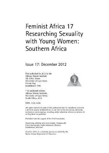 Feminist Africa [2012], 17 (December)