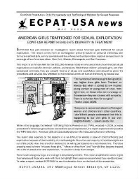 ECPAT-USA news [2005], May