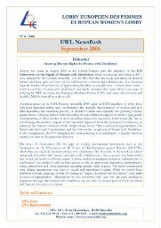 EWL newsflash [2006], 8 (September)