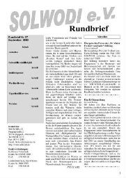 Solwodi Rundbrief [2003], 57 (Sept)