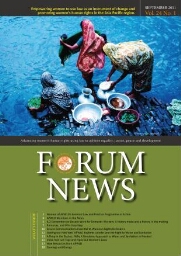 Forum news [2011], 1 (September)