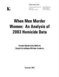 When men murder women
