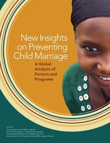 New insights on preventing child marriage