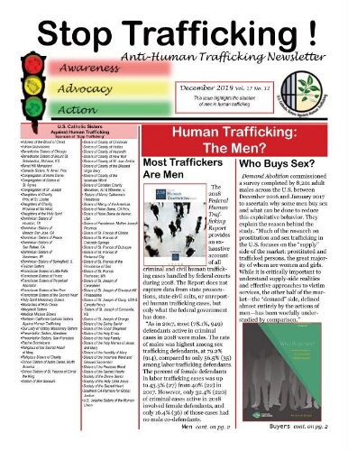 Stop trafficking! Anti-human trafficking newsletter [2019], 12 (December)