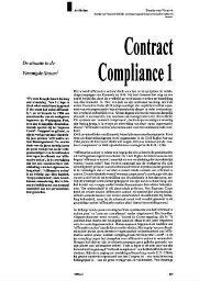 Contract compliance 1 en 2