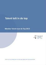 Talent telt in de top