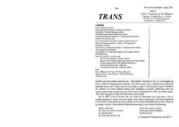 TRANS actions [2002], August