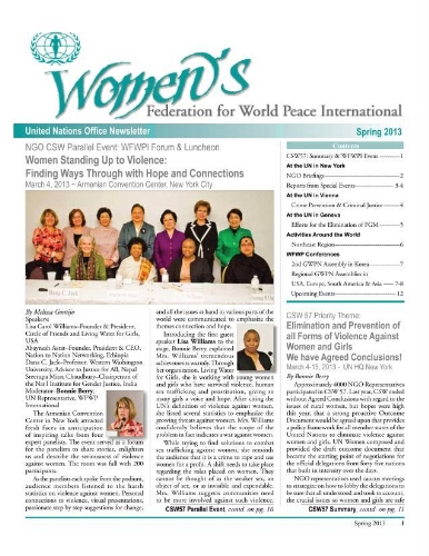 Women's Federation for World Peace International [2013], Spring