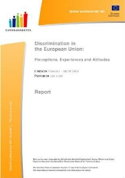 Discrimination in the European Union