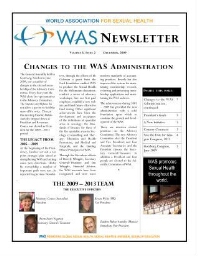 WAS newsletter [2009], 2 (Dec)