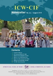 Newsletter International Council of Women [2018], 64 (Aug)