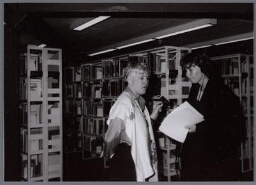 (Radio) interview met Lin Pugh van het IIAV tijdens de Know How conferentie. 1998