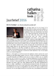 Catharina Halkes Fonds [2016],