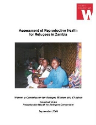 Assessment of reproductive health for refugees in Zambia