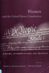 Women and the United States constitution