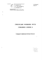 Childcare workers with children under 4