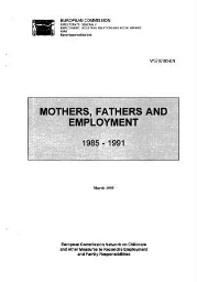 Mothers, fathers and employment 1985-1991