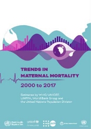 Trends in maternal mortality 2000 to 2017