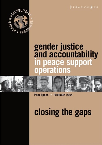 Gender justice and accountability in peace support operations