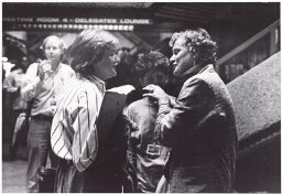 In de wandelgangen van de VN vrouwenconferentie. 1985