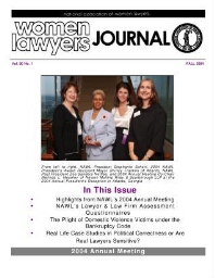 Women lawyers journal [2004], 1 (Fall)