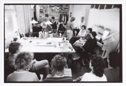 Oprichtingsvergadering vrouwenrestaurant 'Orka la Rose' 1983