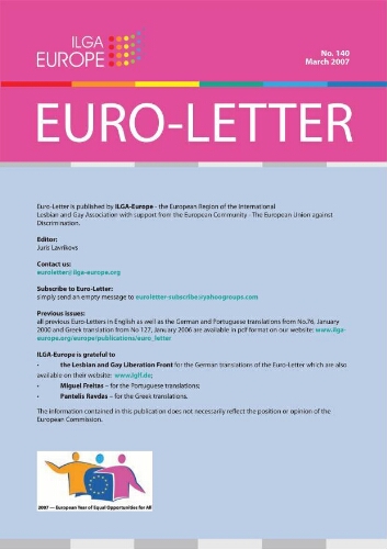 Euro-letter [2007], 140 (March)