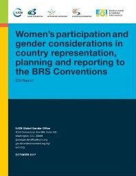 Women’s participation and gender considerations in country representation, planning and reporting to the BRS Conventions