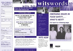 Witswords [2001], 37 (Nov)