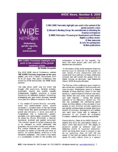 WIDE newsletter = WIDE news [2009], 6 (June)