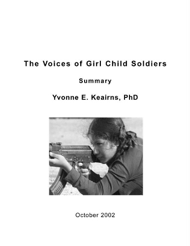 The voices of girl child soldiers