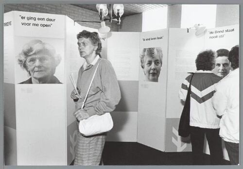 Manifestatie van de Nederlandse Bond van Plattelandsvrouwen 1987