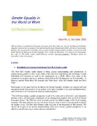 Gender equality in the world of work [2002], 2 (July-Sept)