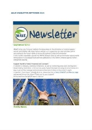 WAVE newsletter [2013], September