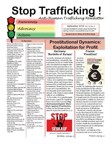 Stop trafficking! Anti-human trafficking newsletter [2016], 9 (September)