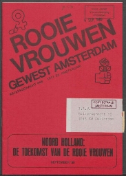 Rooie Vrouwen Gewest Amsterdam [1989], sep
