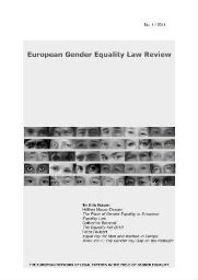 European gender equality law review [2011], 1