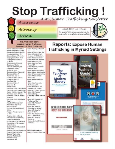 Stop trafficking! Anti-human trafficking newsletter [2017], 6 (June)