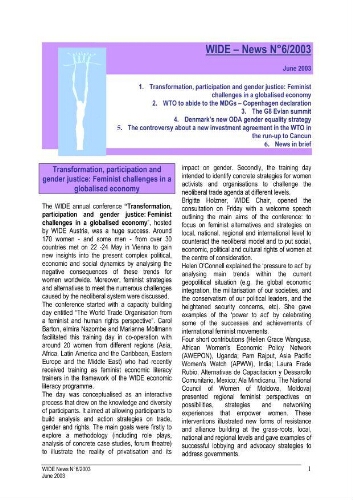 WIDE newsletter = WIDE news [2003], 6 (June)