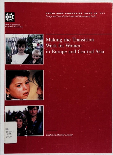 Making the transition work for women in Europe and Central Asia