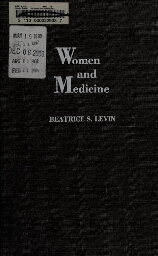 Women and medicine