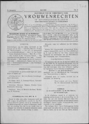 Maandblad van de Vereeniging voor vrouwenrechten in Nederlandsch-Indië  1932, jrg 6 , no 8 [1932], 8