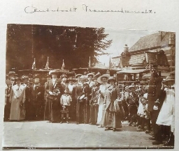 Foto uit een fotoboek van Wilhelmina Wories-van Vollenhoven 1914