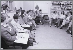 Workshop tijdens het werkcongres van de LPVZ in 1992. 1992