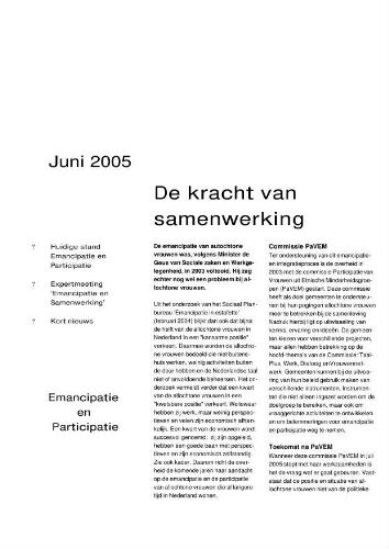 Nieuwbrief [2005], juni