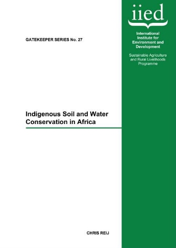 Indigenous soil and water conservation in Africa