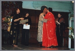 Uitreiking van de Zami Award 1999 met als thema 'mode en diversiteit' 1999