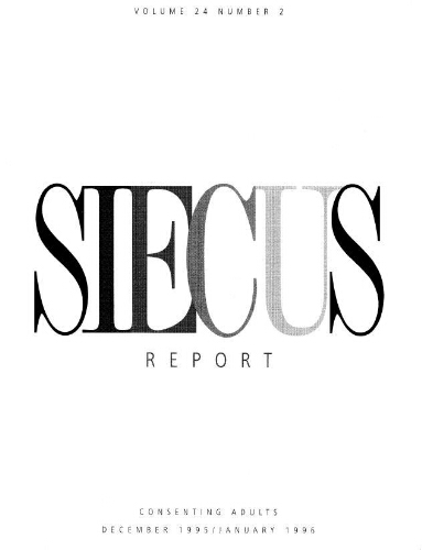 Siecus report [1995/96], 2 (Dec-Jan)