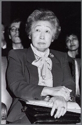 Sadako Ogata, Secretaris Generaal Vluchtelingen van de VN. 1996