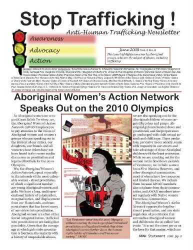 Stop trafficking! Anti-human trafficking newsletter [2008], 6 (June)